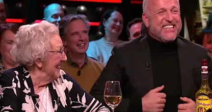 Lenie (101) verovert harten van kijkers De Wereld Draait Door