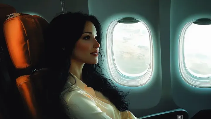 Mulher cede assento de avião para veterano e fica pálida ao descobrir quem ele realmente é!