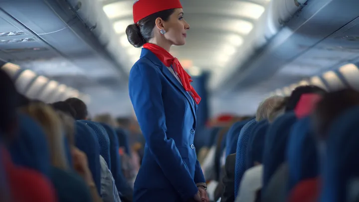Flugbegleiter flüsterte: "Sie müssen das Flugzeug sofort verlassen" - Passagier ist erkältet, um die Wahrheit zu erfahren..