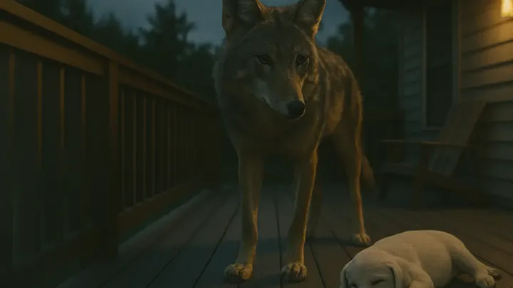 Coyote Snatches Puppy From Yard – What the Neighbors Discover Will Blow Your Mind!
