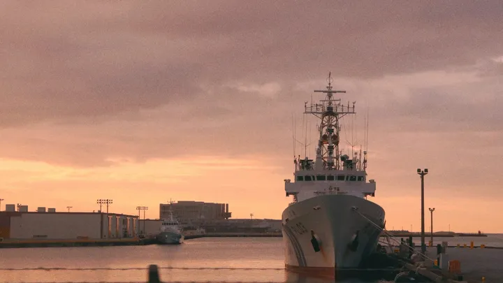 A Marine rushes home to greet his wife, but is surprised when he sees her