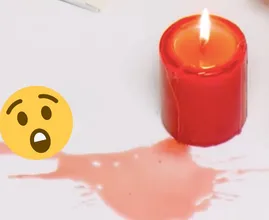 Kerze umgekippt? So entfernst du Wachsflecken von wirklich allen Oberflächen.