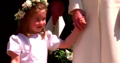 This photo shows just how much Princess Charlotte looks like her grandma Diana
