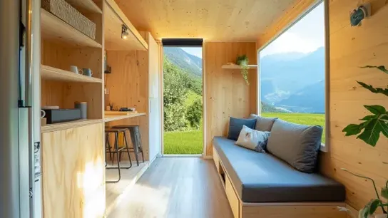 Young Woman Forced to Live in Container - But Wait Until You See The Interior!