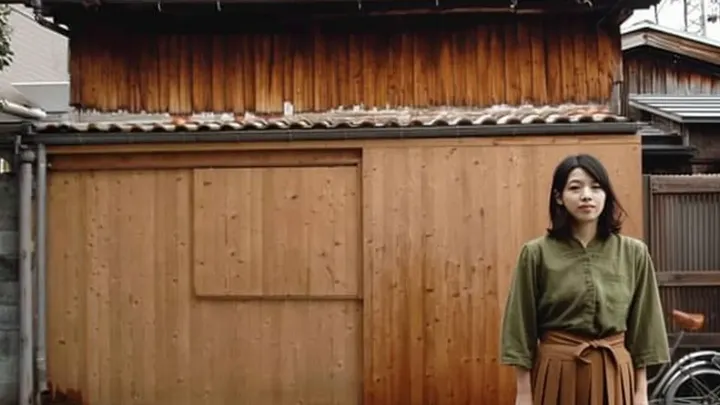 Young woman inherited her grandfather’s old garage, but hidden within its walls lies a true paradise.