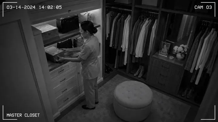 Maid Kept Slipping Into the Walk-In Closet Every Day. When the Homeowner Saw the Camera Footage, She Burst Into Tears.