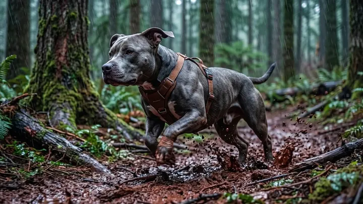 Das Personal erstarrt vor Schreck, als ein Pitbull das Krankenhaus betritt und dabei Folgendes bei sich trägt…