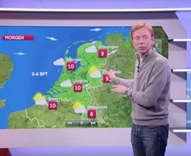 Weerman Gerrit Hiemstra krijgt enorme lading kritiek over zich heen