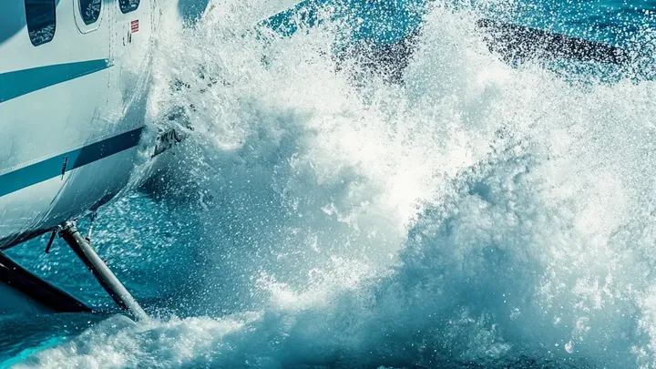 Seaplane Performs An Emergency Landing In The Ocean And Encounters Pirates – But What The Pilots Do To Survive Stuns Them All!