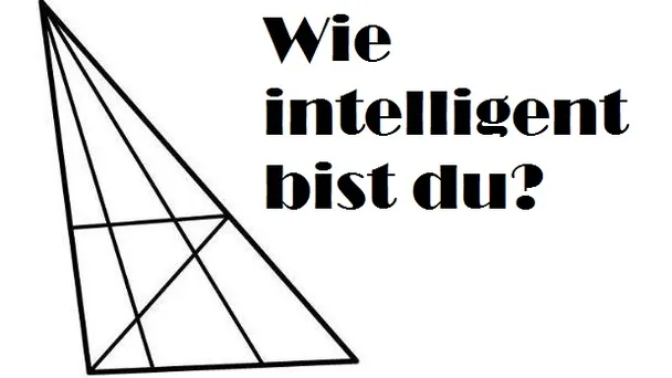 Wie viele Dreiecke entdeckst du? Nur die wenigsten Menschen kommen drauf!
