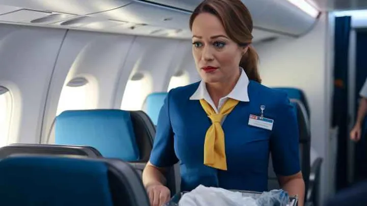 Una Azafata Ve a Su Marido en el Avión - Pero Se Da Cuenta de un Detalle Sorprendente
