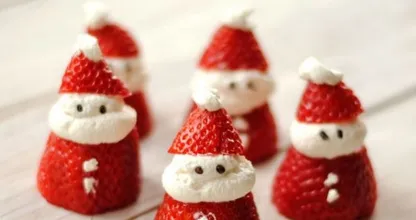 Diese süßen Weihnachtsmänner dürfen nicht in deinem Weihnachtsmenü fehlen!