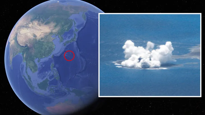This was supposed to be an empty stretch of ocean… But then how do you explain THIS? 