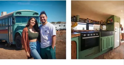 This Couple Transformed Their Skoolie into a Stunning Adobe-Style Home, and You’ll Be Inspired to Hit the Road!