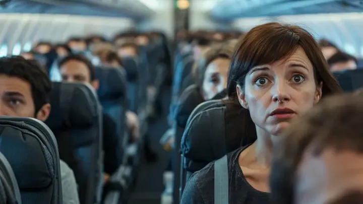 Mulher cede assento de avião para veterano e fica pálida ao descobrir quem ele realmente é!