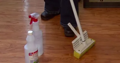 This is how you can use white vinegar to clean any type of floor