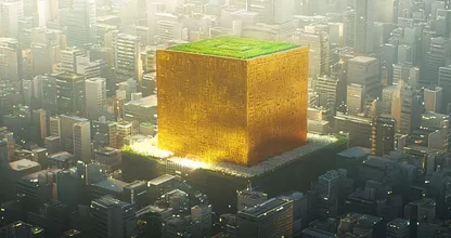 This 400-Meter-Tall AI Cube in Tokyo is Beyond Impressive – One Look Inside, and You’ll Be Amazed!