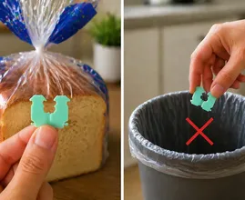 Vous faites une grosse erreur en les jetant - Ces minuscules pinces à pain sont plus utiles qu'elles n'en ont l'air