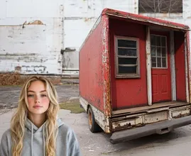 Diese junge Frau lebt in einem Kastenwagen - Urteilen Sie nicht, bis Sie das Innere sehen