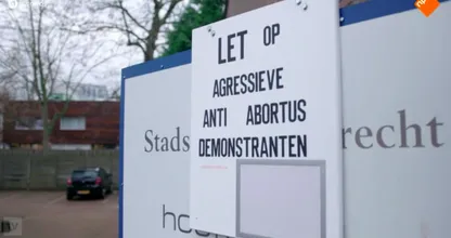 Video: zo gaan anti-abortusdemonstranten te werk op de stoep van abortusklinieken