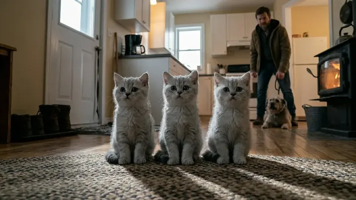 He Found These Little Fur Balls in His Barn… Then the Vet Told Him the Truth