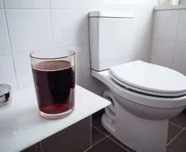 Sie schüttet einen halben Liter Cola in die Toilette und dann passiert etwas Unglaubliches! Probier es aus!