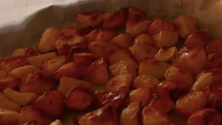 This is the secret to the crispiest oven-roasted potatoes ever