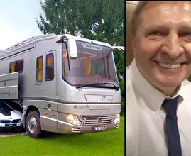 Luxury mobile home worth 1.42 million has built-in garage – The interior is even better!