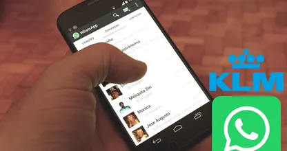 Opgepast: Nepbericht van KLM dat gegevens steelt via WhatsApp