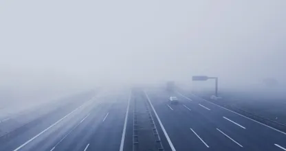 in 2 provincies code geel wegens kans op dichte mist