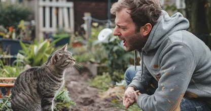 Altijd buurtkatten in je tuin? Met dit geheel kattenvriendelijke trucje gebeurt dat niet meer!