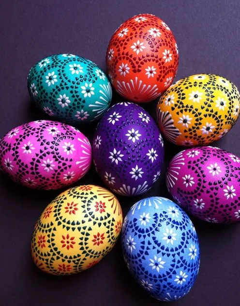 Eier Muster