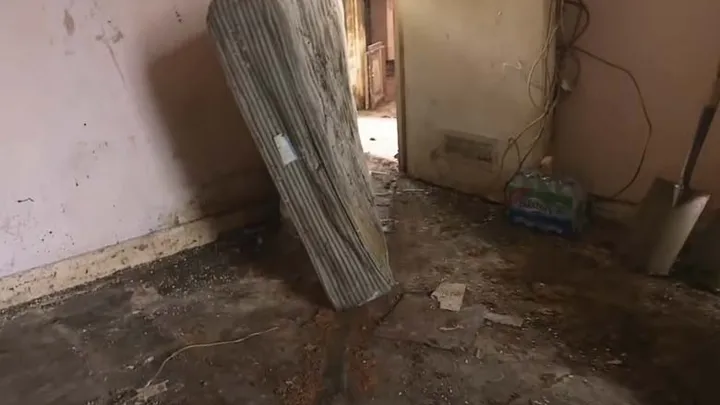 Agua marrón y moho: mujer no limpia su casa durante 9 años