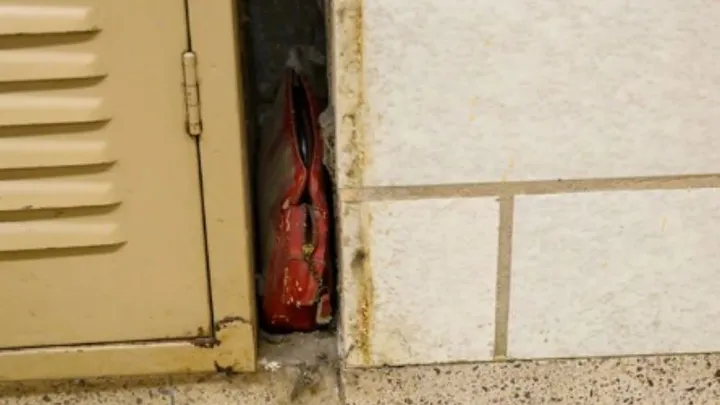 Excepcional: la vieja mochila de la escuela del año 1957 contiene artículos únicos del pasado