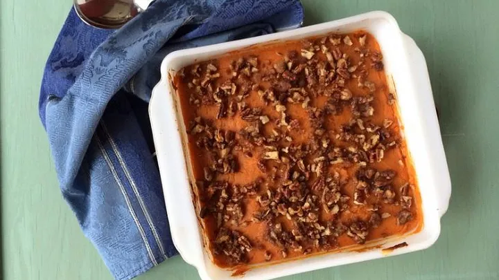Rezept: Herbstliches Ofengericht mit 3 Zutaten.