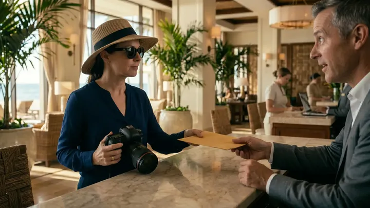 Mein Mann hatte eine vorgetäuschte Geschäftsreise geplant. Der fünfminütige Anruf, den ich im Resort tätigte, hat alles ruiniert.