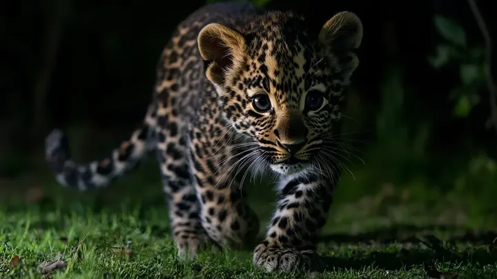 Orphan Leopard Knocked on Her Door Every Dawn. One Day She Finally Let Him In