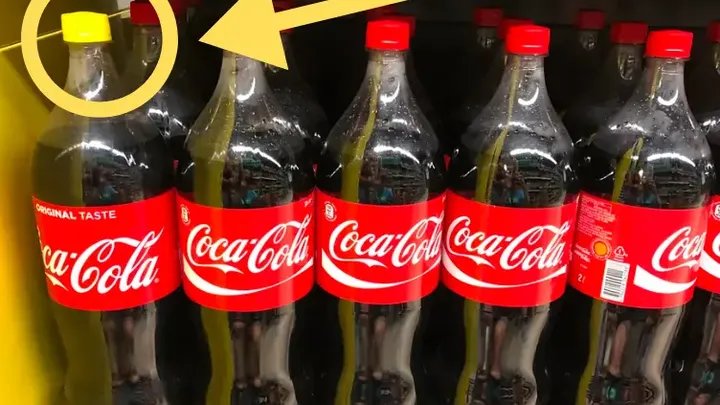 Voici pourquoi les bouteilles de Coca-Cola sont maintenant munies d'un bouchon jaune