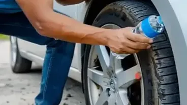 タイヤの上にボトルを発見したら、迷わず警察を呼ぶべき理由がここにある
