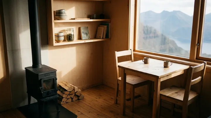 Nadie podía explicar esta casa en la montaña hasta que conocimos a la anciana que vive allí