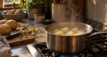 Por qué nunca debes cocer las patatas en agua