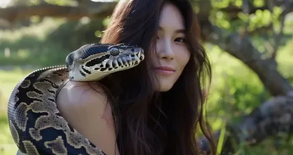 この女性は、毎晩、ペットのニシキヘビと一緒に安全に眠れると思っていました。 獣医師が彼女に驚くべき真実を伝えるまでは。