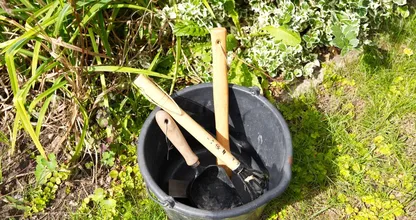 Gardeners have an easy trick for keeping spades and tools rust-free all winter