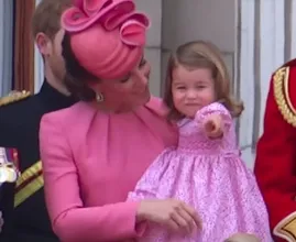 This is what Kate Middleton looked like as a child - her daughter looks just like her!