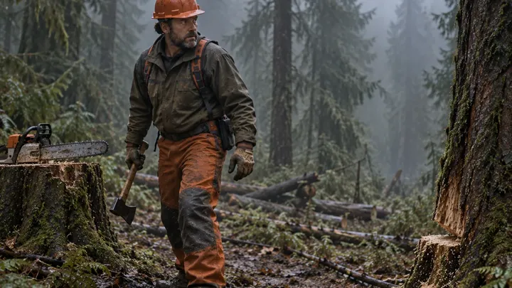 Un boscaiolo ha tagliato un albero cavo, ha guardato dentro ed è scoppiato in lacrime!