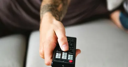 This is why you should never fall asleep in front of the TV