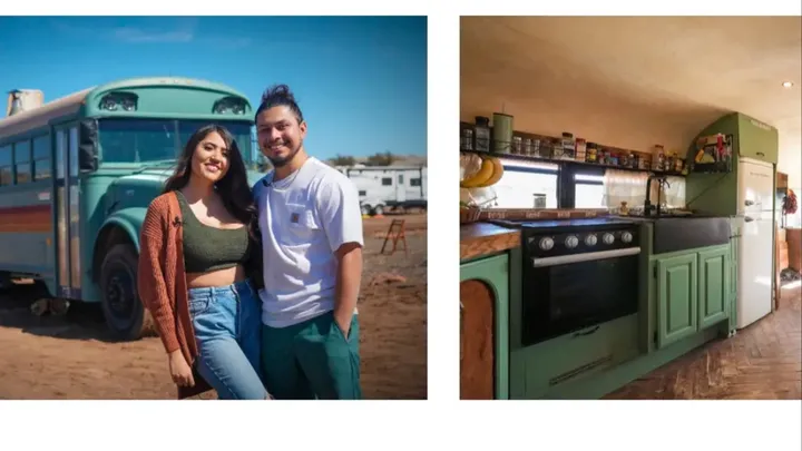 This Couple Transformed Their Skoolie into a Stunning Adobe-Style Home, and You’ll Be Inspired to Hit the Road!