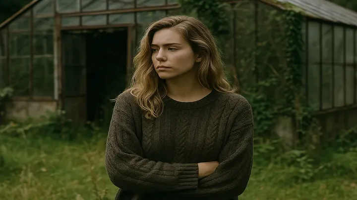 She Lives Inside an Abandoned Greenhouse - No One Knew Until Now