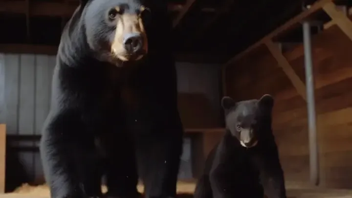 Urso acena para a família todas as manhãs - um dia, o pai faz uma descoberta chocante
