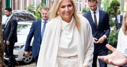 Voor een prikkie: Máxima schittert in betaalbare Zara-outfit en oude accessoires